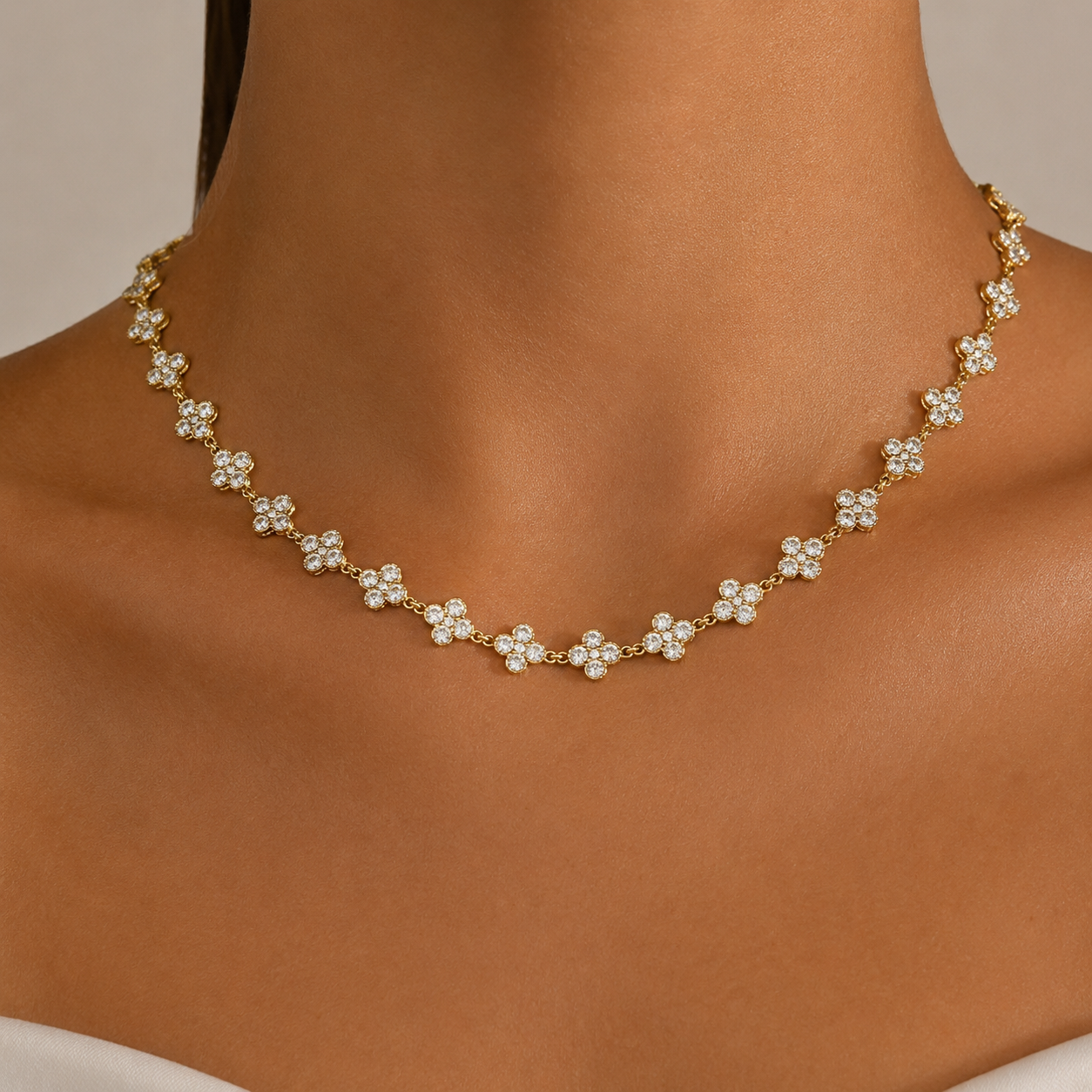 Collier éclat floral 🌸